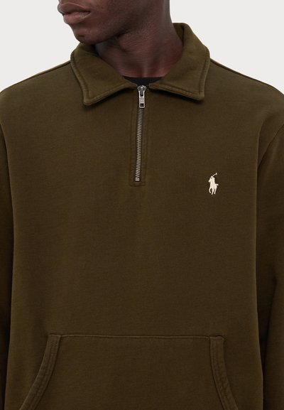 Polo Ralph Lauren LOOPBACK FLEECE QUARTER-ZIP SWEATSHIRT - Mikina - dark loden
