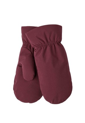 Moufles - dark dusty red