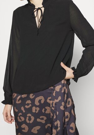 Bluse - black