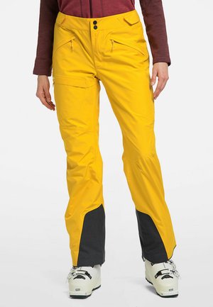LUMI FORM PANT - Snow pants - pumpkin yellow
