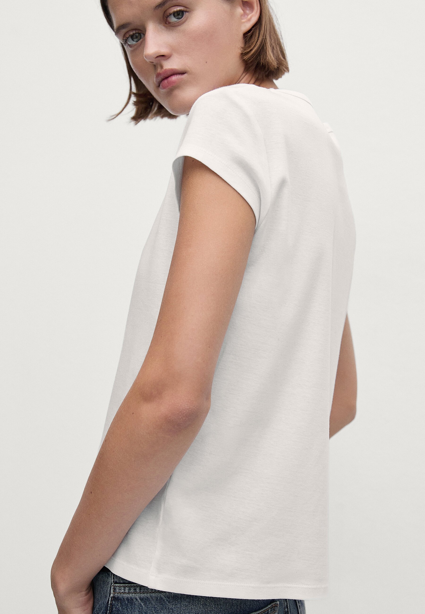 売れ筋商品|||マッシモ ドゥッティ Tシャツ レディース トップス Basic T-shirt - white マッシモ ドゥッティ レディース Tシャツ トップス Basic T