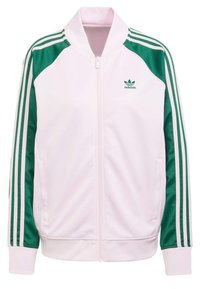 Spordijakk - clear pink   collegiate green