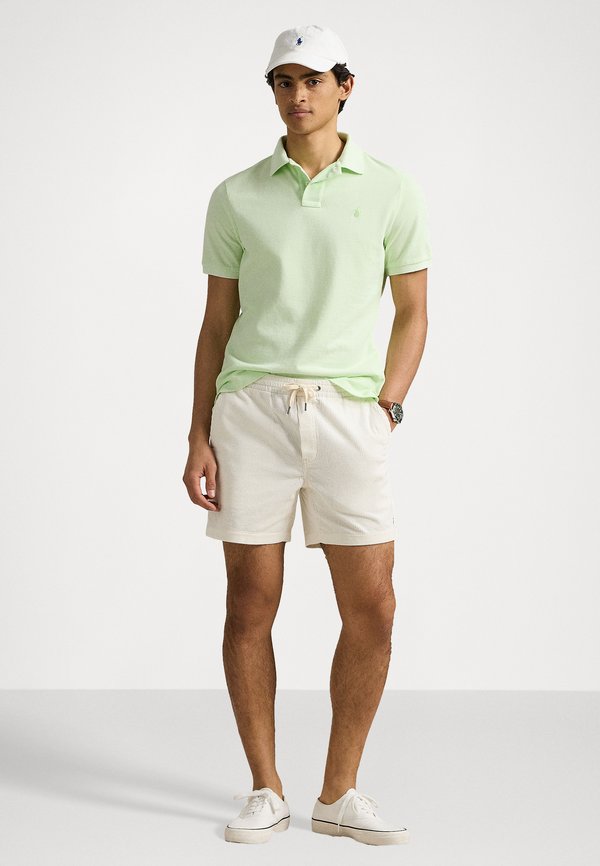 CUSTOM SLIM MINERAL-DYED POLO SHIRT - Polo shirt - leaf2