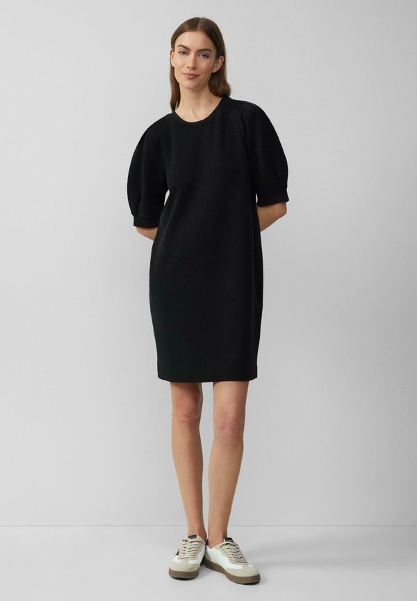 Jerseykleid - schwarz