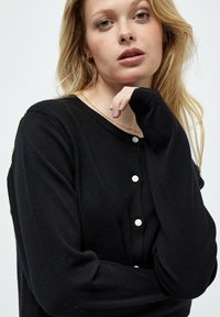 Minus MIJENNIFER KNIT CARDIGAN - Kardiganas - black