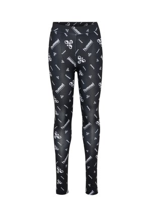 Tights - black white