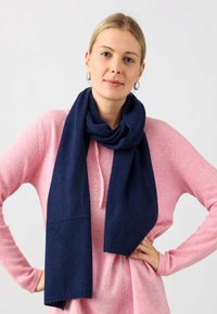 Zwillingsherz CLASSIC KURZ - Schal - dunkelblau