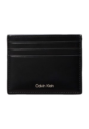 Calvin Klein RAISED CARDHOLDER - Punge - black