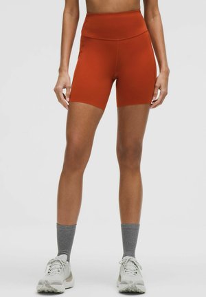 lululemon Fast and Free High-Rise Pockets 15cm - Korte sportsbukser - autumn rust