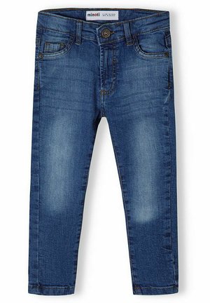 MINOTI SIDE POCKETS AND TAPERED LEG - Pieguloša piegriezuma džinsi - blue denim