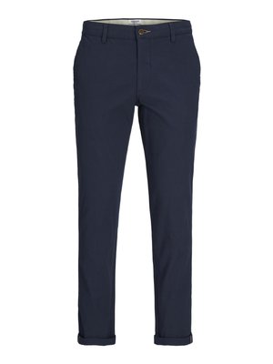 JPSTMARCO JJFURY - Nohavice chinos - navy blazer