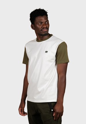 COLOR BLOCK - Camiseta básica - white