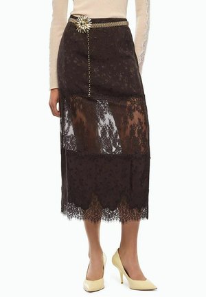 Pinko, GONNE DONNA PINKO GISSOFILA 107148 A3FC L72 - Gonna a campana - marrone