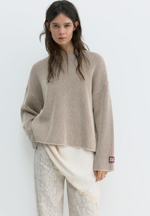 PULL&BEAR PACIFIC - Pullover - taupe