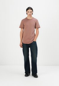 Hollister Co. HERMOSA - Široke kavbojke - dark blue