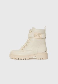 ORANDA - Botins de atacadores - ivory