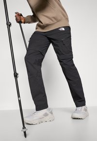 The North Face EXPLORATION TAPERED CONVERTIBLE  - Outdoor trousers - black