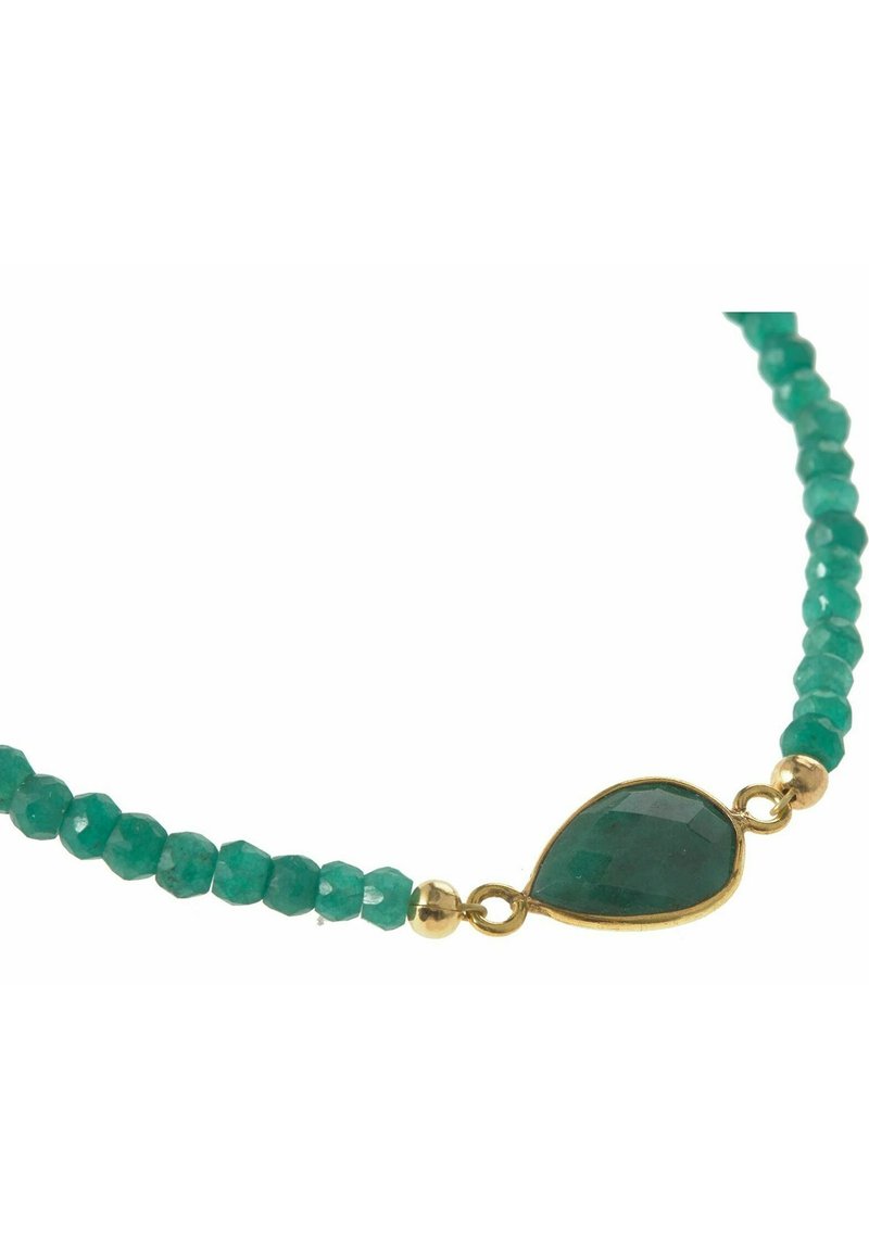 Damen Halsketten | Gemshine MIT SMARAGD EDELSTEINEN IN HOCHWERTIG VER Armband gold/grün - IU82899 Damen Halsketten | Gemshine MIT SMARAGD EDELSTEINEN IN HOCHWERTIG VER Armband gold/grün - IU82899