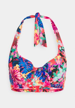 HEATWAVE HALTER UNDERWIRED - Bikinitop - multi