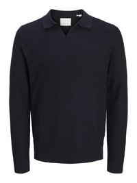 JPRCCEASTON SPLIT NECK - Pullover - night sky