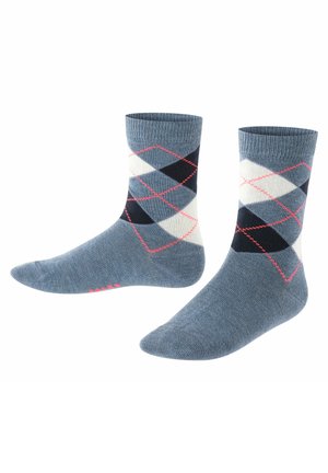 CLASSIC ARGYLE WITH PATTERN - Chaussettes - blue blue