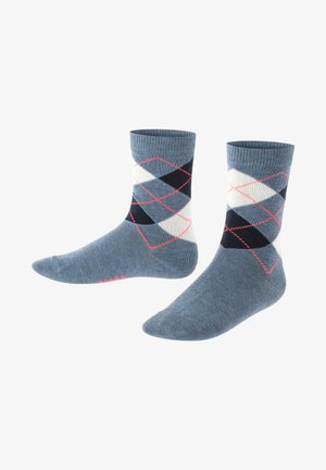 CLASSIC ARGYLE WITH PATTERN - Chaussettes - blue blue