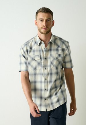 Next, REGULAR FIT - CHECK WESTERN STYLING SHORT SLEEVE SHIRT - Hemd - blue