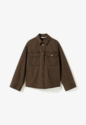 Noella, N-MARTHENA SHIRT - Chemisier - cocoa brown