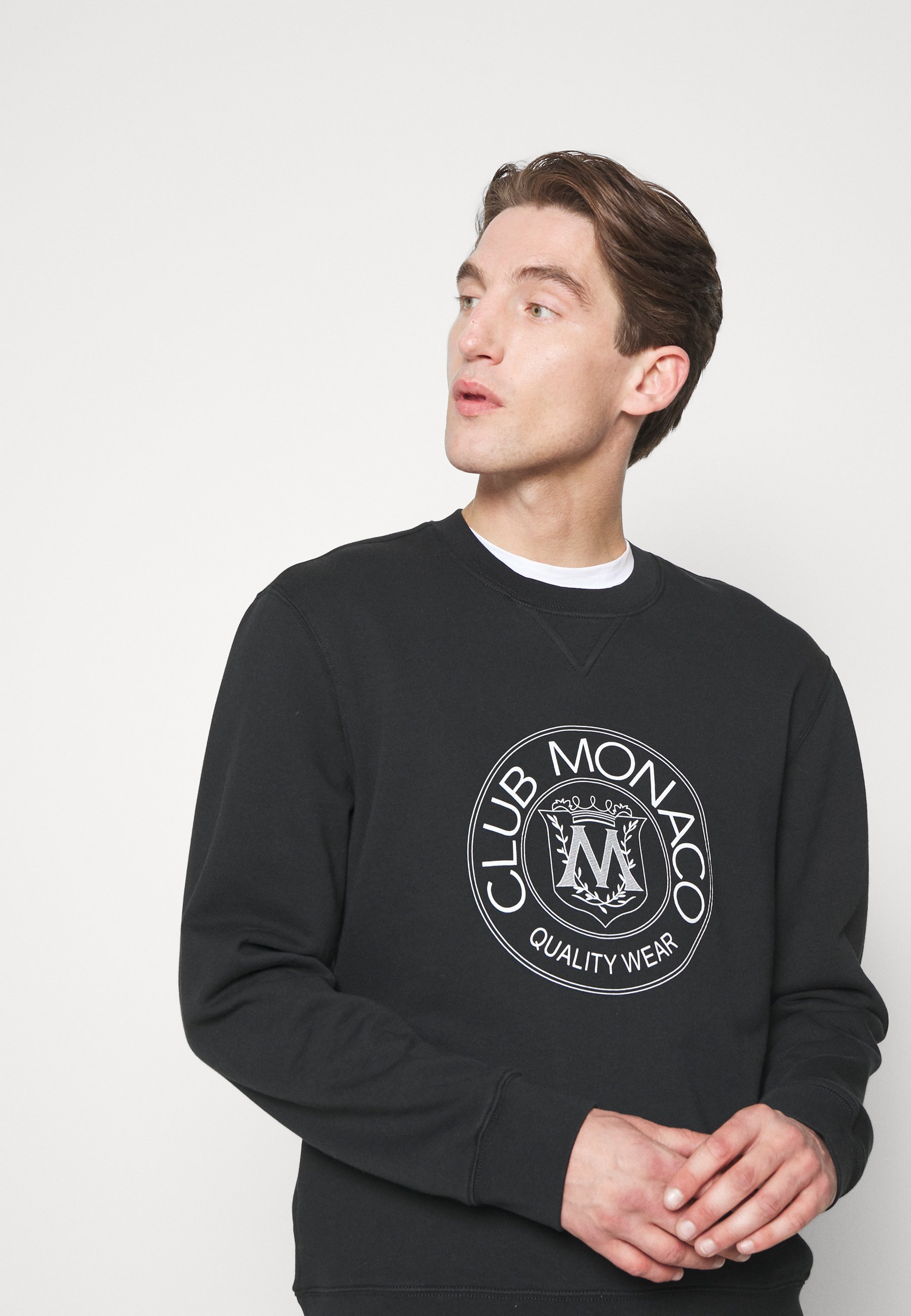 Club Monaco CREST CREWNECK - Sweatshirt 