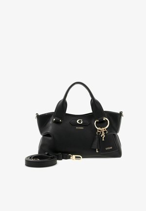 Guess, SUZY MINI 3 COMPARTMENT SATCHEL - Sac à main - black