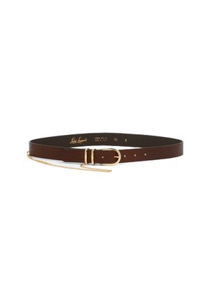 Luisa Spagnoli DUBINO - Belt - cioccolato oro