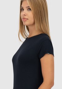 alife & kickin 2-PACK  - T-shirt basic - black   mellow peach