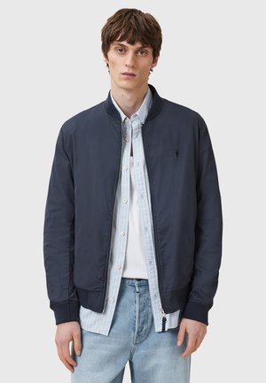 AllSaints BASSETT - Bomber Jacket - command blue
