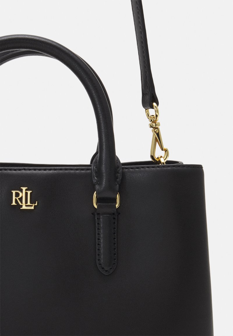 krijgen Uitverkoop reactie Lauren Ralph Lauren MARCY SATCHEL SMALL - Handtas - black/zwart - Zalando.nl