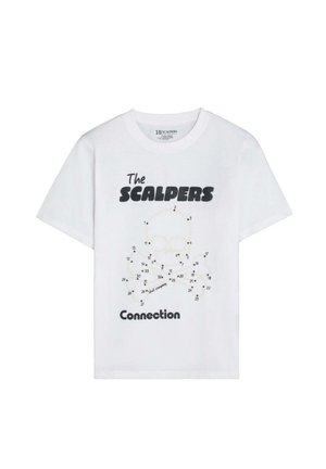 Scalpers, SCALPERS SCMAGIC SKULL TEE KIDS - Camiseta estampada - white