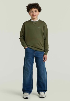 G-STAR, BOYS PREMIUM CORE SWEATER - Sweatshirt - four leaf clover