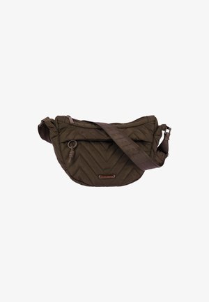 Skechers, QUILTED SHOULDER BAG UNISEX - Skuldertasker - dark brown