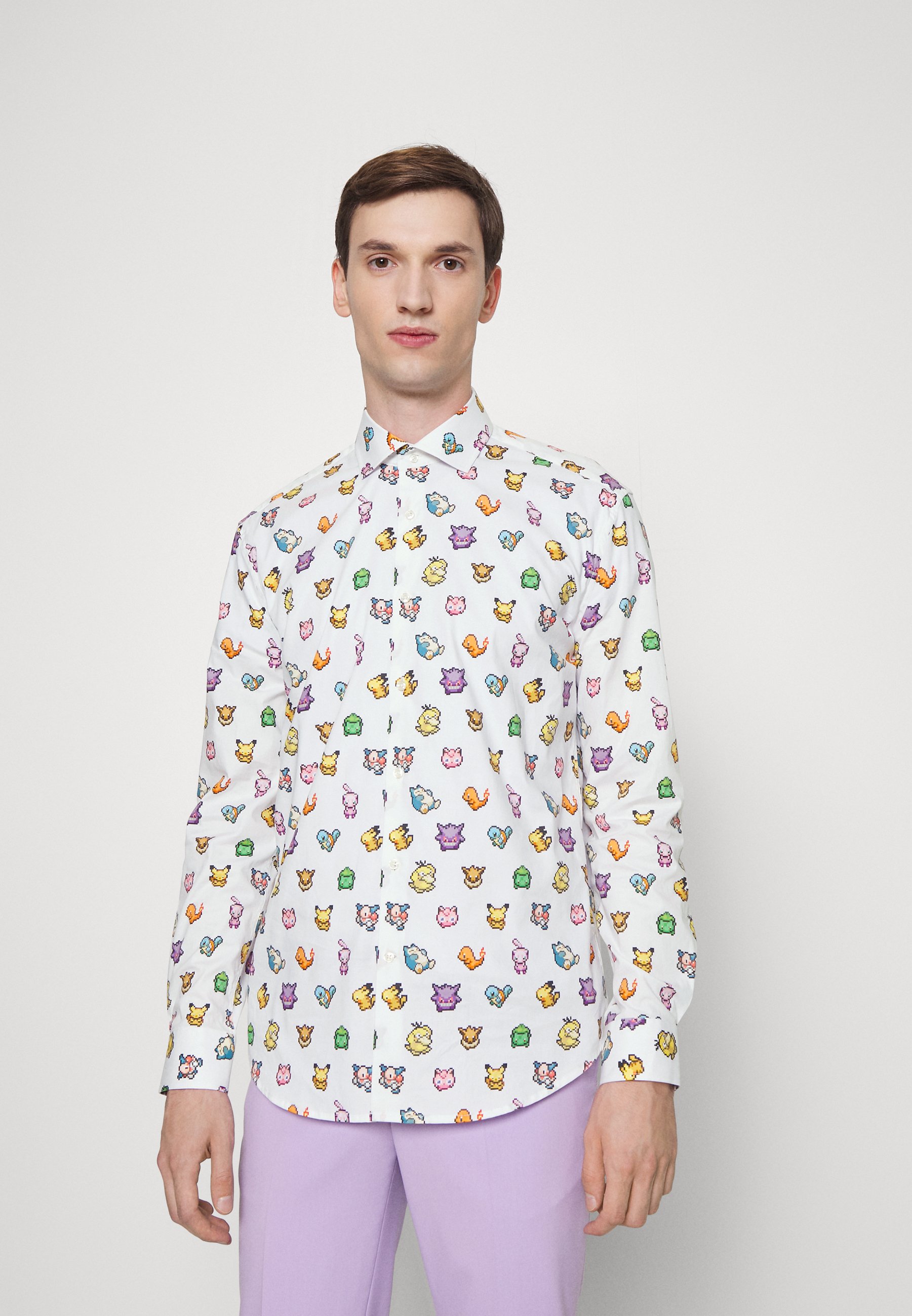 Fifth Sun Maglia A Maniche Lunghe Da Donna Pokemon Squares Team - Grigio Erica, Taglia XXXL, Scollo A Cappuccio, Ufficiale
