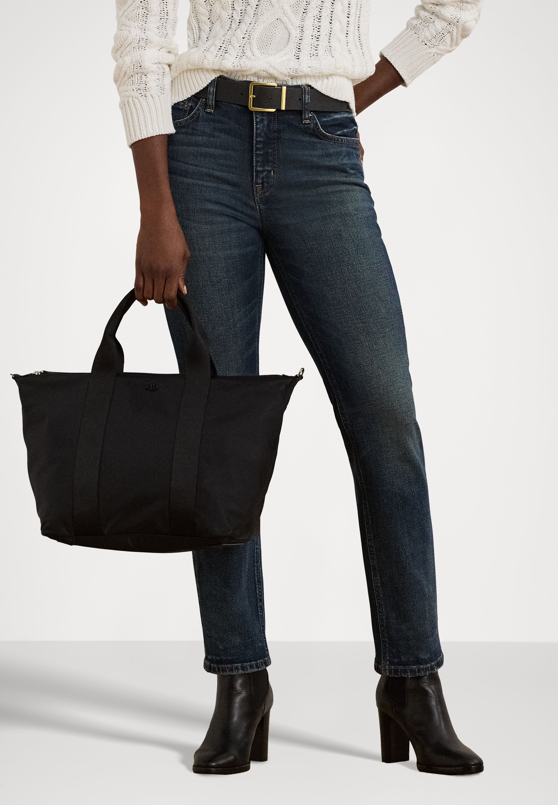 Nylon zip tote ナイロントート Ralph Lauren Nylon Large Keaton Tote Bag for Women | Ralph Lauren® SA