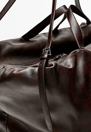Rankning 12: Massimo Dutti - NAPPA FINISH MAXI DUFFLE - Weekendbag