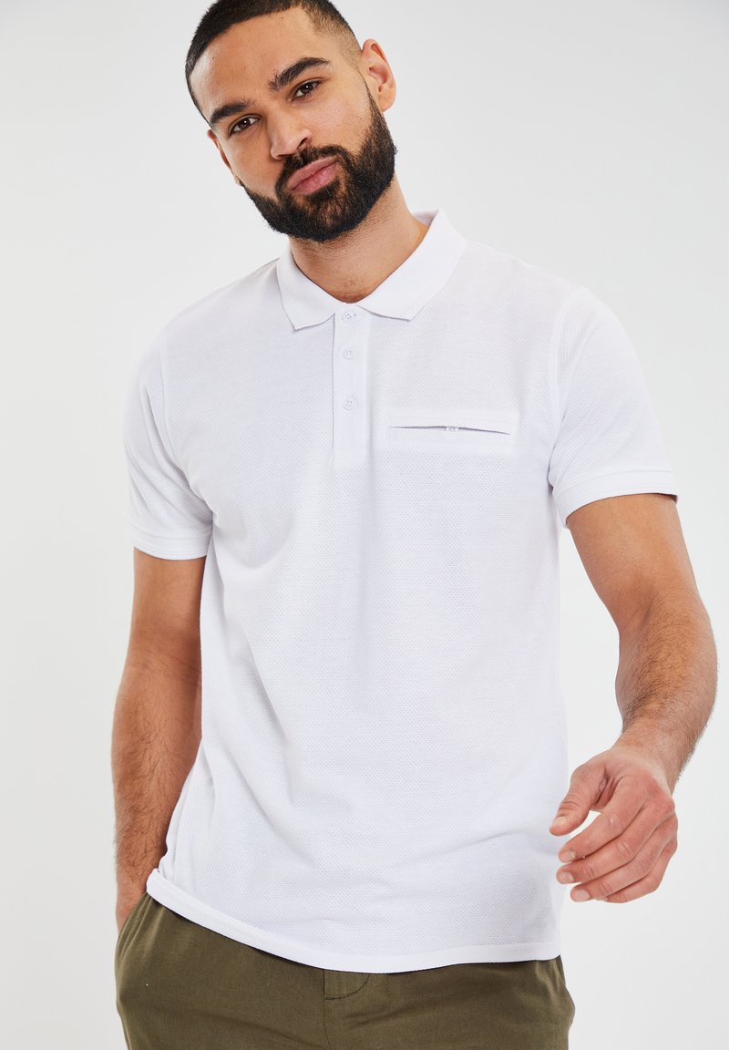 Threadbare THB MAXTON Polo shirt white Zalando.ie