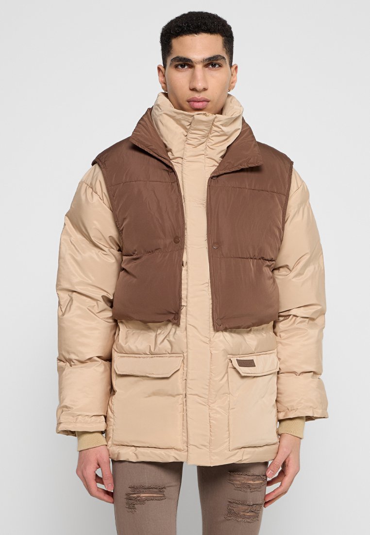 Sixth June Winterjas beige Sixth June Winterjas beige