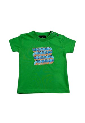 John Richmond, T-SHIRT BAMBINO JOHN RICHMOND RIP26111TS - T-shirt con stampa - verde