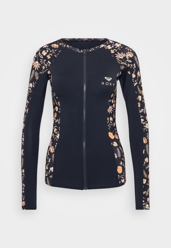 KERALA ZIPPED  - Bikini top - anthracite2