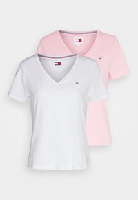 Unselected, white/pink