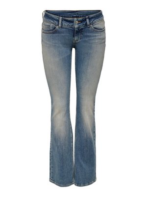 ONLY, Flared fit ONLCORAL Low waist - Jean flare - medium blue denim
