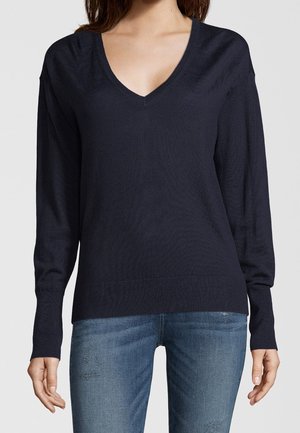 Strickpullover - dark blue
