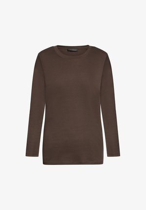 Betty Barclay, BETTY BARCLAY MIT RUNDHALSAUSSCHNITT BASIC SHIRT - Langærmet T-shirt - light maroon
