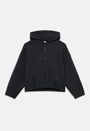 G NK MAVN TF KNIT FZ HOODIE UNISEX - Felpa con zip - black