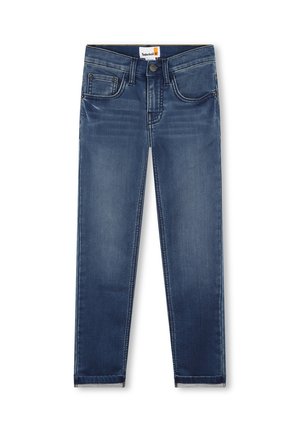 TROUSERS - Jeans Straight Leg - double stone brush